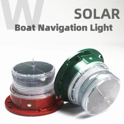 China Nautical Deck LED Boat Navigation Lights 3nm-4nm Visibility Solar Powered Marine Navigation Lights for sale