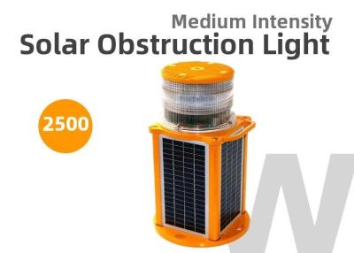 China OM2K Solar LED Tall Building Obstruction Light for sale