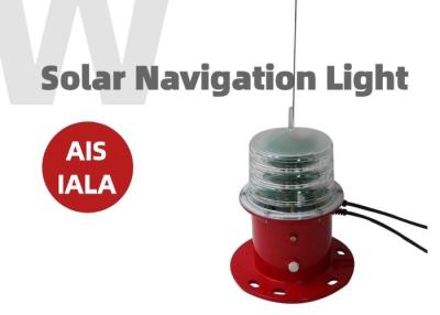 China Luzes de navegação vermelhas 12VDC solar do AIS IALA da boia 4VDC 48VDC à venda