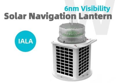 China Super Bright 6nm Visibility Navigation Buoy Lights Solar LED IP68 for sale