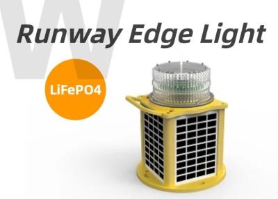 China Red Green Solar Airport Obstruction Light Runway Edge Lights Super Bright for sale