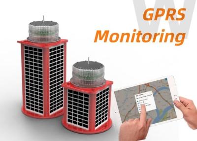China GPRS Monitoring Solar Navigation Buoy Lights IP68 Waterproof for sale