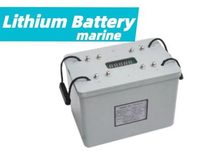 China Prenda impermeable reparable de Marine Lantern Solar Lithium Battery 10-200AH IP65 en venta
