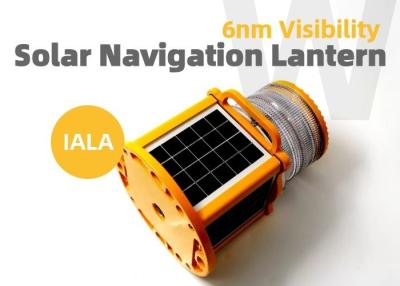 China Solar 6nm IALA Navigation Lights IP68 LED Marine Channel Marker Lights for sale