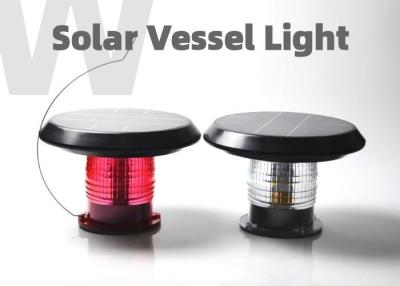 China 7nm Boat Navigation Lights Solar Powered Polycarbonate Anti UV for sale