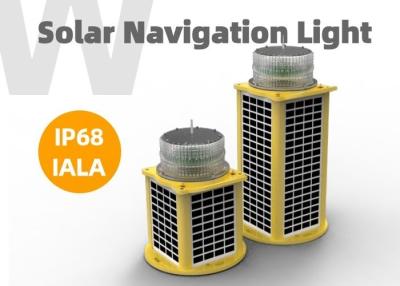 Chine Preuve solaire de clignotant de la poussière du modèle 6nm Marine Channel Marker Lights Salt à vendre