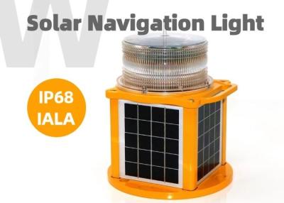 China Anti UV 6nm Solar Mid Channel Buoy Light IP68 Waterproof IALA 256 for sale