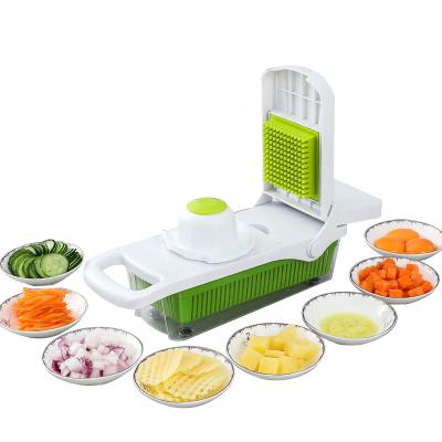 China Viable Multifunctional Tools Chopper Cutter Online Kitchen Vegetable Diced Potato Shredded Multifunctional Vegetable Slicer Cutter en venta