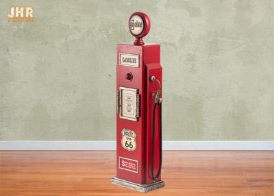 China Gas Pump Storage Cabinet Decorative Wooden Cabinet Wood Floor Rack Red Color Floor Cabinet for sale
