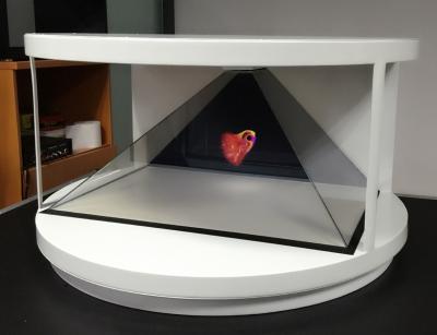 China Polegada original 500cd/M2 da caixa 27 do holograma da exposição 3D do LG com oradores altos à venda