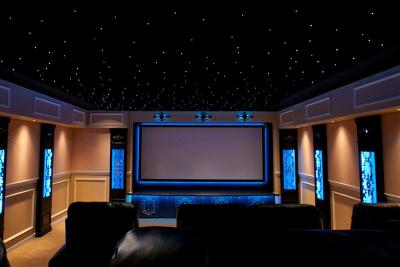 China Home Cinema LED Star Lights Ceiling 6W RGB With Music Mode Remote Controller for sale