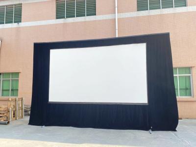 China Portable Outdoor Projection Screen Fast Folding Projector Screen for sale