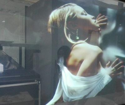 中国 170度のガラス屋外プロジェクター スクリーンのための透明な背面映写のフィルム 販売のため