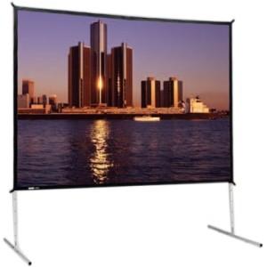 China Portable Projector Fast Fold Screens / Movie Presentation Rear Projection Screen for sale