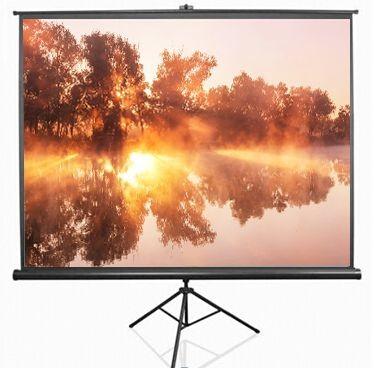 China Floor Standing Portable Tripod Projection Screens Stand Mobile style for sale