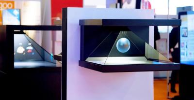 China Transparent 3d Holographic Showcase Holographic Projector 50Hz - 60Hz for sale