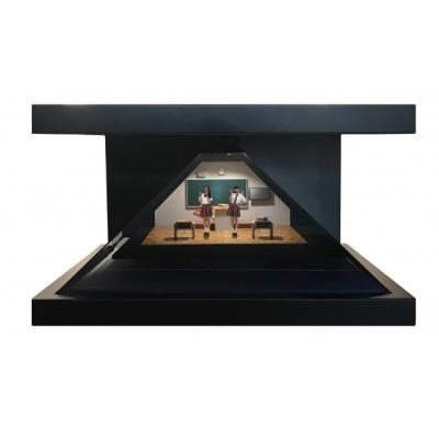 Китай 22 Inch Holographic Pyramid Display Showcase 3D Hologram Virtual Technology продается