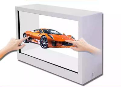 Chine Boîte de présentation olographe transparente de l'écran de visualisation de contact de pyramide d'hologramme de HD 4K 3d Pyramid/3d Holobox à vendre