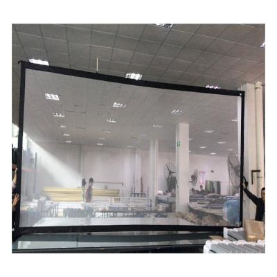 Chine Aluminium interactif de contact d'OEM sur le verre, interface transparente d'USB 2,0 de film de projection arrière à vendre