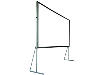 China Portable Matte White Fast Fold Screens Front and Rear Projection For Event for sale