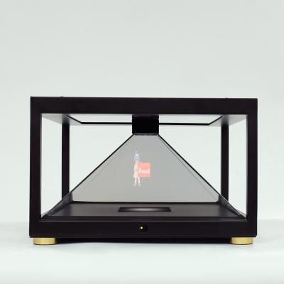 Китай Закаленный стеклянный 3D голографический дисплей Hologram металлического листа 3d витрины AC110V продается