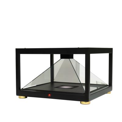China 1mx1m Large 4 Sided 3d Pyramid Hologram Used In Shopping Mall Promotion for sale