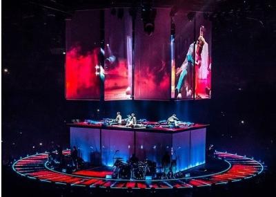 Китай Передний задний прозрачный экран сетки Hologram для концерта в реальном маштабе времени продается