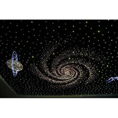 China 0.75mm Fiber Optic Star Ceiling Panels PMMA Decorative cinema and room for sale