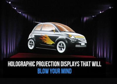 China Large Holographic Touch Screen / Holographic Projection for Hologram Presentation for sale