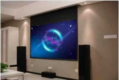 China Luxury office projection screen , motorized screen With Aluminum Housing for sale