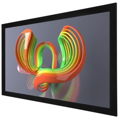 China pantalla de proyección del marco fijo del soporte de la pared de la astilla 3D, cine casero de lujo en venta