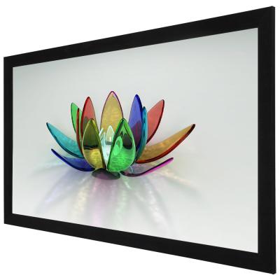 China Portable Fixed Frame Screen , Front Multi - Format Frame Projection Screen for sale