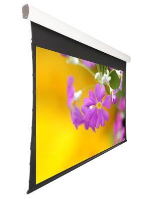 China Tab Tensioned motorized front projection screen 120 inch for hotels ,  business centers for sale