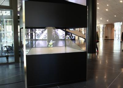 China Alta resolução mostra holográfica da exposição de 360 graus na propaganda & no retalho da loja à venda
