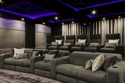 China Polyester Fiberboard Fiber Optic Star Panels 9mm Cinema Ceiling Remote Control for sale