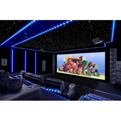 China Polyester Base Fiber Optic Star Ceiling Panel PMMA 12VDC For Theater Room for sale