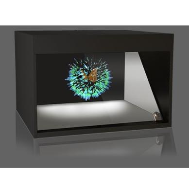 China 22 Inch 3D Hologram Showcase Holographic Pyamid For Exhibation for sale