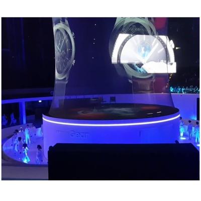 China 360 Degree 3D Holographic Projector Screen Hologram Mesh Screen For Big Show for sale