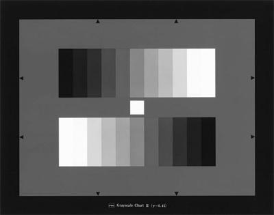 China ITE Ⅱ Grayscale Chart / Grey Chart with 11 Patches (γ=0.45) for sale