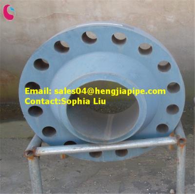 China API5L and API5CT Standards weld neck flanges for sale
