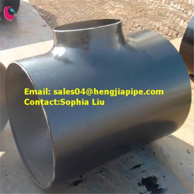 China butt welded seamless/welded tee for sale