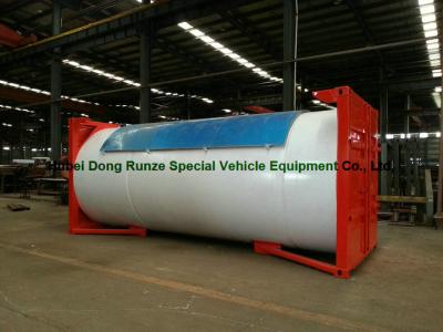 China Steel 20ft LPG Storage Tanks Container With Pump , LPG Skid Station ASME Certificate for sale