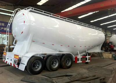 China Bulk Cement Tank Semi Trailer For Transportation , Tanker Truck Trailer 40cbm Capaciy for sale