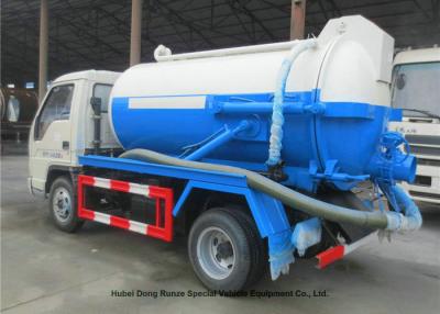 China Forland 5 CBM Septic Vacuum Trucks / Sewage Waste Truck For Transportation for sale