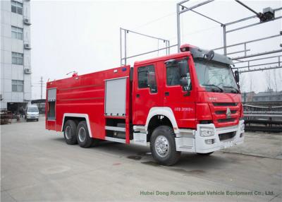 China Howo Heavy Duty Rescue Fire Truck With Fire Fighting Equipments Diesel Fuel Type for sale