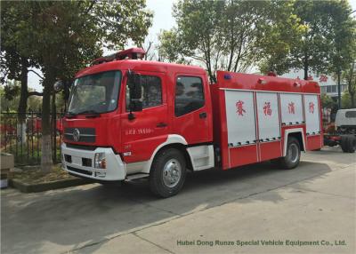 China Dongfeng King Run Water Foam Fire Truck  With Water Tank 4000 Liters Foam 2000 Liters for sale