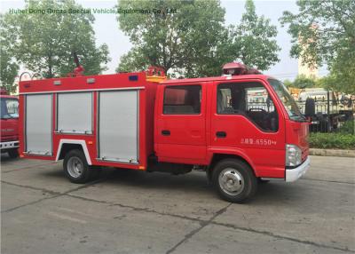 China ISUZU 100P 98HP 2000L Fire Fighting Truck , Water / Foam Fire Engine Truck Euro 5 for sale