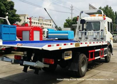 China Grúa de camión de auxilio plana de la bandeja inclinable, elevación del camión 2700Kg de la recuperación del vehículo de camino en venta