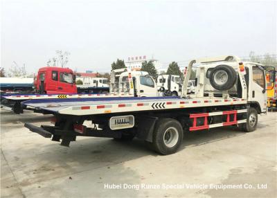 China Foton Flat Bed Breakdown Recovery Vehicle , Car Carrier Tow Truck for sale