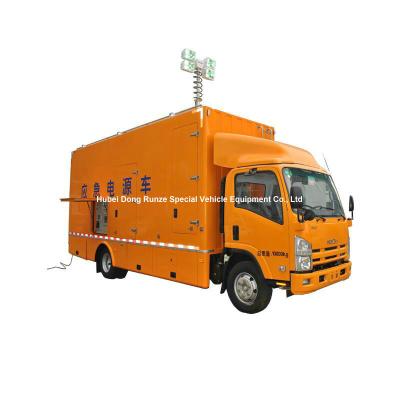Chine  Camion mobile de générateur d'ISUZU pour l'approvisionnement d'alimentation de secours 200kw 50hz 3 unité de la phase 220V à vendre